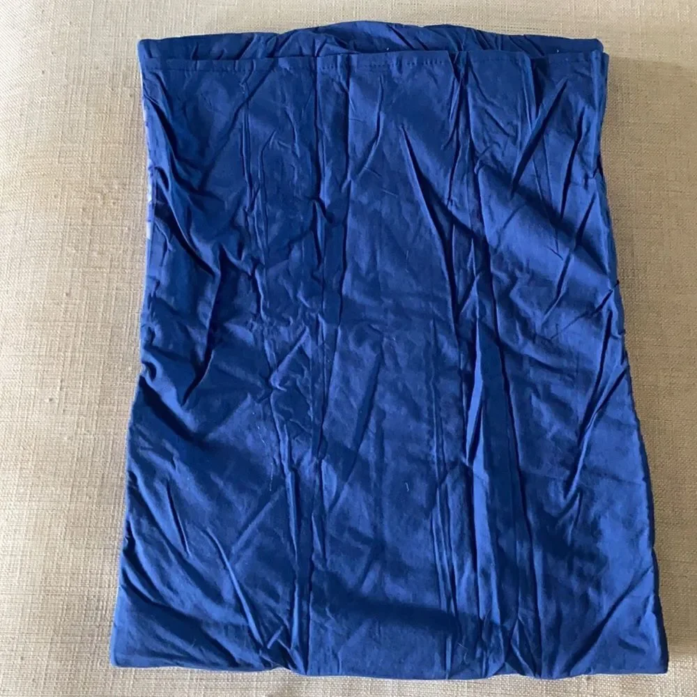 Anthropologie Velvet Ella Shams (2) Blue Floral NWOT